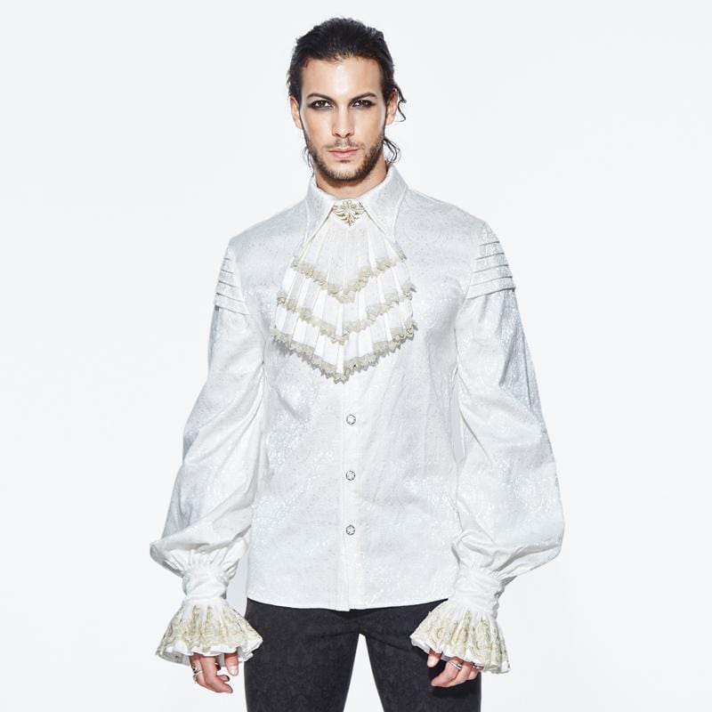 Men's Vintage Goth Dress Shirt – Punk Design