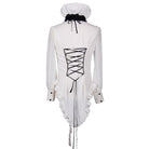 Camisa de cola larga estilo vintage para hombre con volantes DEVIL FASHION