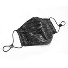 Máscaras plegables lisas góticas unisex con inserto de filtro desechable Juego de dos