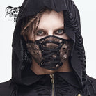 DEVIL FASHION Unisex Gothic Tie-dye Mask