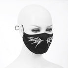 DEVIL FASHION Unisex Punk Swallow Mask