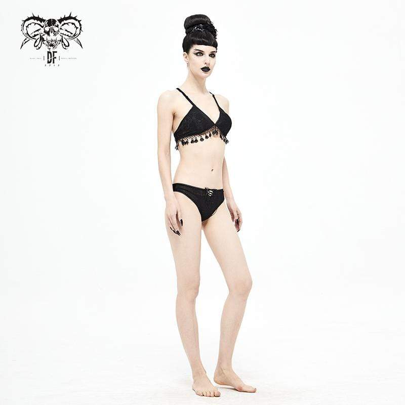 Women's Gothic & Alternative Swimwear, Goth Bikinis