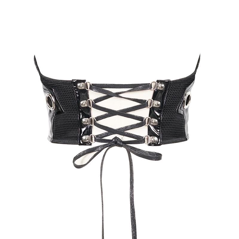 1Pc Deepeel 15*72cm Luxury Woman Belt Gothic Style Sling Waist Corset  Fashion Decorative Corsets Punk Leather Wide Female Belts