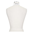 DEVIL FASHION Women's Gothic Floral Embroidered Ruffled Neckwear