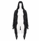 Women's Gothic Irregular Distressed Coat with Hood