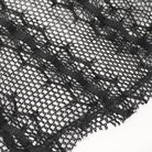 DEVIL FASHION Women's Gothic Irregular Ripped Mesh Dress