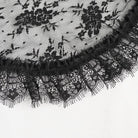 DEVIL FASHION Women's Gothic Lace Splice Split Dress