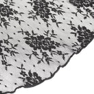 DEVIL FASHION Damen Gothic Schlaghose aus Spitze und Samt