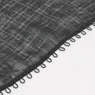 DEVIL FASHION Damen Gothic Tief ausgeschnittenes, gerüschtes, transparentes Hemd Schwarz