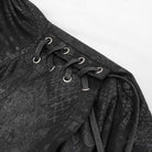 Women's Gothic Punk Asymmetrical Short Hooded Cape