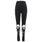 Women's Gothic Punk Skull Leggings