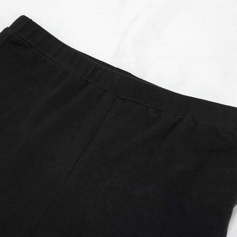 Women's Gothic Punk Skull Leggings