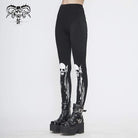 Women's Gothic Punk Skull Leggings