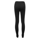 Leggings de empalme de malla con estampado gótico Sheepshead para mujer