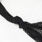 Gothic Slash Schulter Mesh Splice Top für Damen