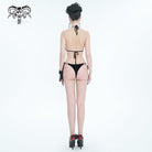 DEVIL FASHION Damen Gothic Star Tie Side Bikini