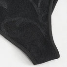 DEVIL FASHION Damen Gothic-Badeanzug mit Riemchenausschnitt und Spitze