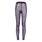 DEVIL FASHION Women's Grunge Chromatic Scaly Sheer Mesh Leggings