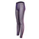 DEVIL FASHION Women's Grunge Chromatic Scaly Sheer Mesh Leggings