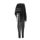 Women's Grunge Ripped Frayed Belts Leggings
