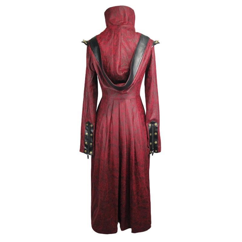 DEVIL FASHION Women's Medieval style Military Overcoat