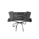 Women's Punk Floral Lace-up Underbust Corsets