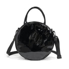 DEVIL FASHION Women's Punk Moon Skull Faux Patent Leather Bag