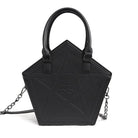 DEVIL FASHION Women's Punk Pentagon Bag
