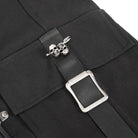 DEVIL FASHION Women's Punk Strappy Big-pocket Jogger Pants