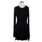 Women's Short Goth Dress With Trumpet Sleeve