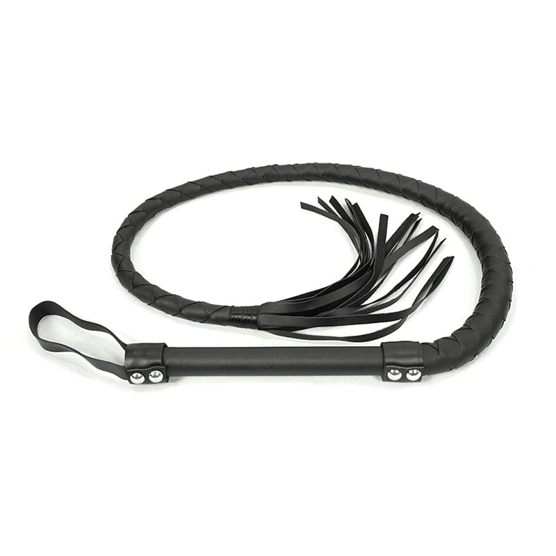 EVA LADY Faux Leather Quilted Hand Whip