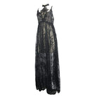EVA LADY Women's All Lace Long Goth Dress