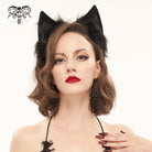 EVA LADY Women's Gothic Bunny Ears Headband Black