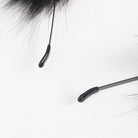 EVA LADY Women's Gothic Bunny Ears Headband Black