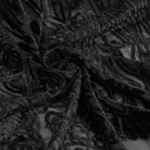 EVA LADY Women's Gothic Flared Sleeved Lace Splice Beaded Shirt