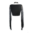 Women's Gothic Lace Full Sleeve Top