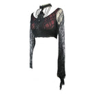 Women's Gothic Lace Full Sleeve Top