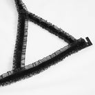 EVA LADY Women's Gothic Sexy Lace Bra lingerie Set