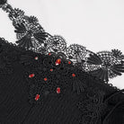 EVA LADY Women's Gothic Side Lacing-up Bell-bottoms