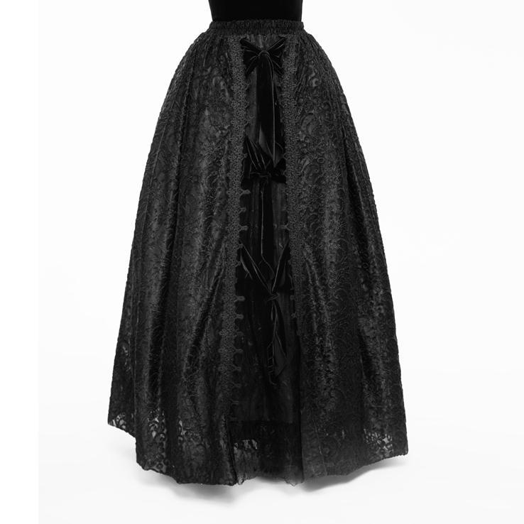 Women's Gothic Slip On Lace Skirt – Punk Design