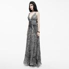 Tuning Gothic besticktes Kleid für Damen