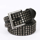 Men's Gothic Five Rows Of Rivets Belts