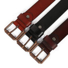 Men's Gothic Multi-colored Square Rivets Belts
