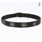 Men's Gothic Belts With Circle Rivets