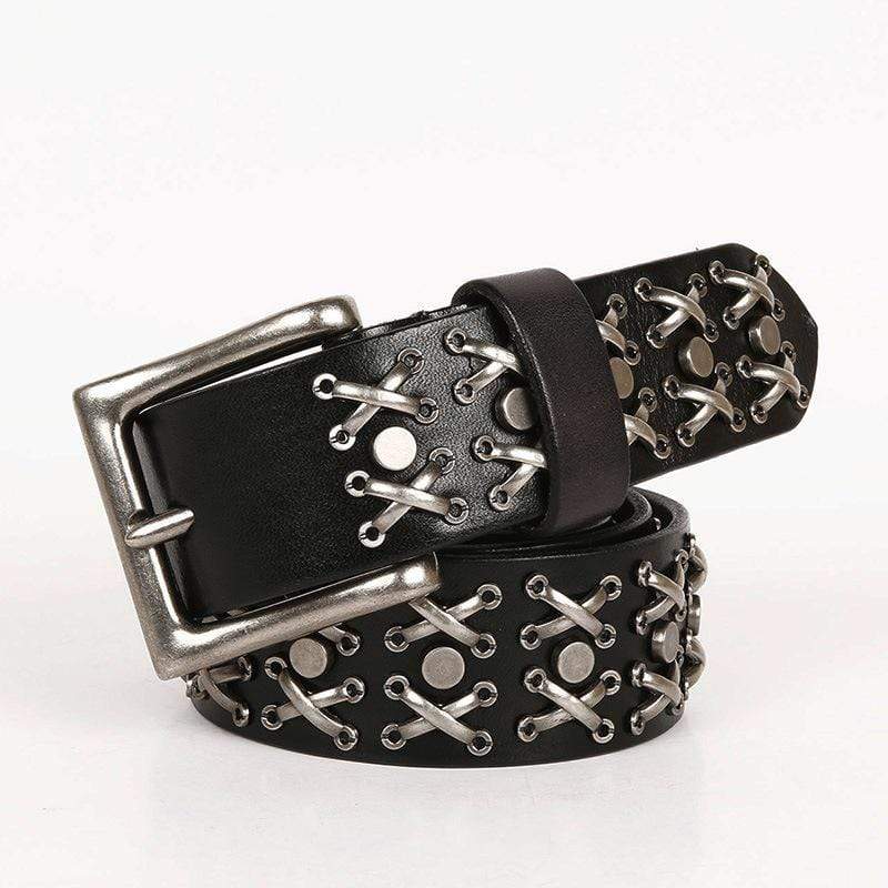 Men's Gothic Belts With Multi-rivets