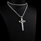 Men's Gothic Punk Cross Necklace