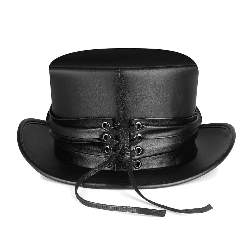 Kobine Men's Gothic Strappy Evil Eyes Hat
