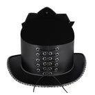 Kobine Men's Gothic Strappy Perlage Hat