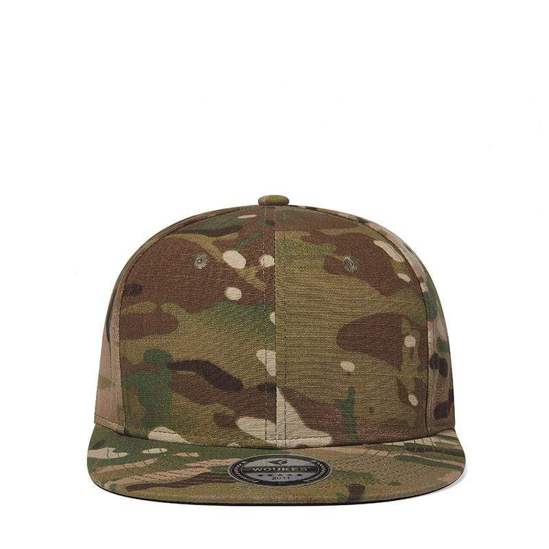 Men's Hip Hop Military Camouflage Baseball Cap