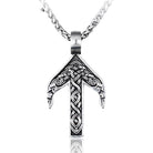 Men's Punk Arrow Necklace